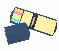 Kraft Paper Cover Sticky Notes with Pen