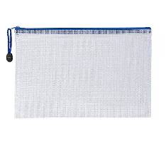 PVC Mesh Zipper Document Bag