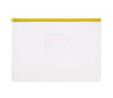 A3 PVC Clear Document Bag with Card Pocket