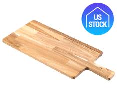 Acacia Wood Cutting Board with Handle