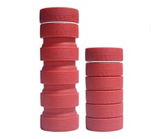 Foldable Silicone Tire Shaped Bottle, 25 oz.