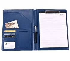 A4 PU Leather Document Folder Padfolio