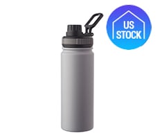 Single Wall Stainless Steel Bottle with Handle, 23 oz.