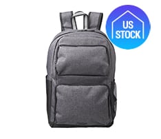 Two-Tone Polyester Laptop Backpack
