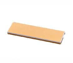 Aluminum Name Plate Safety Pin Badge