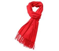 Acrylic Women Fringe Scarf