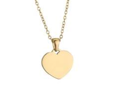 Stainless Steel Heart Pendant Necklace