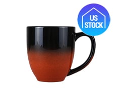 Ombre Finish Ceramic Mug, 16 oz.