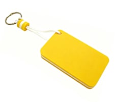 Floating Foam Rectangle Keychain