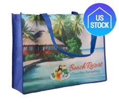 Sublimated Non-Woven Shopping Tote Bag