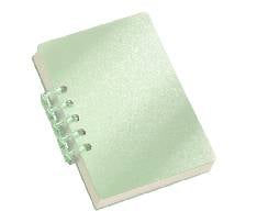 Mini A7 PP Cover Loose Leaf Memo Pad