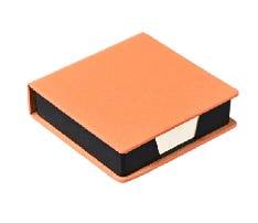 PU Cover Loose Paper Memo Pad Box