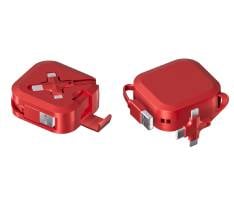 3-in-1 Retractable Charging Data Cable Phone Stand