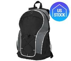 Padded Mesh Strap Earbud Port Polyester Backpack