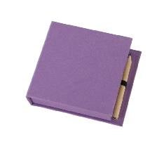 Flip Top Cardboard Loose Kraft Paper Memo Box