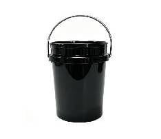 Mini Desktop Stationery Organizer Plastic Bucket