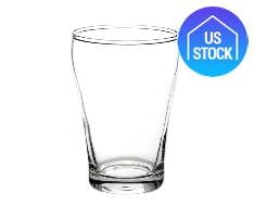 Curved Rim Craft Beer Tasting Glass, 5.5 oz.