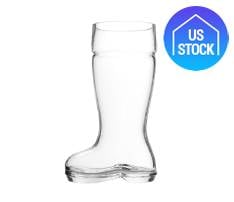 Large Boot Shape Beer Glass, 44 oz.