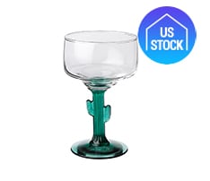 Cactus Stem Margarita Glass, 16 oz.