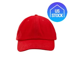 6 Panel Brushed Cotton Cap