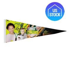 9" x 24" Full Color Felt Pennant Flag Banner