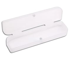 ACC10-02-Clear Plastic Case: Magnetic Long