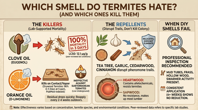 Which Smell Do Termites Hate