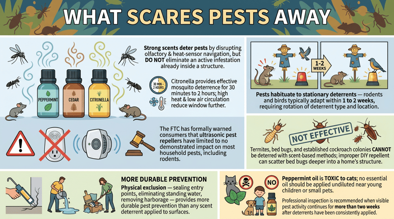 What Scares Pests Away
