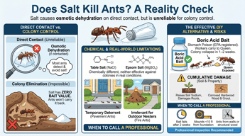 Does Salt Kill Ants?