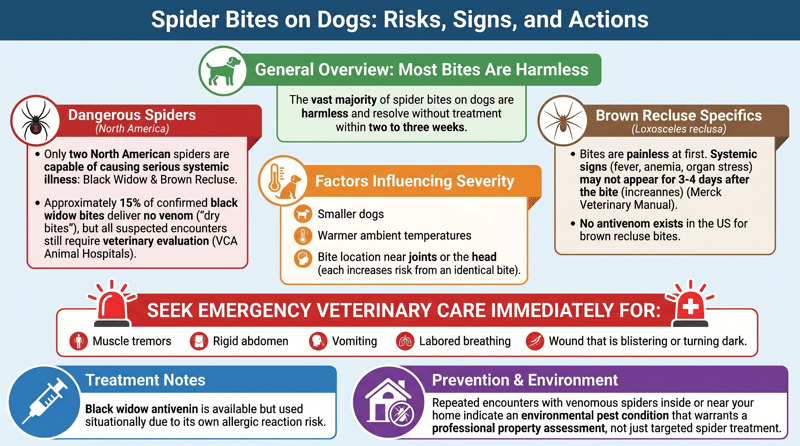 Spider Bites on Dogs