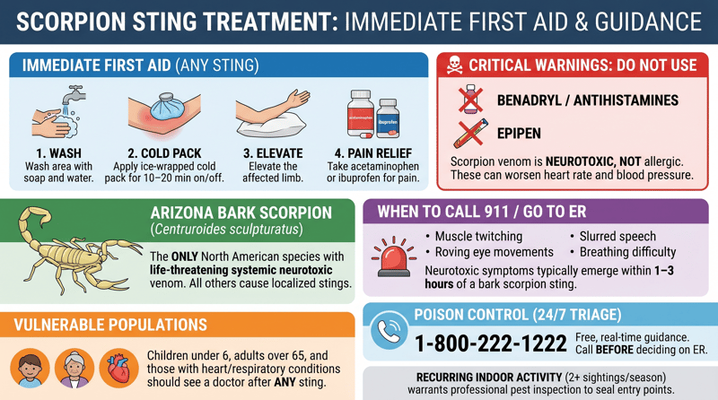 Scorpion Sting Treatment