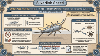 How Fast Can Silverfish Move?