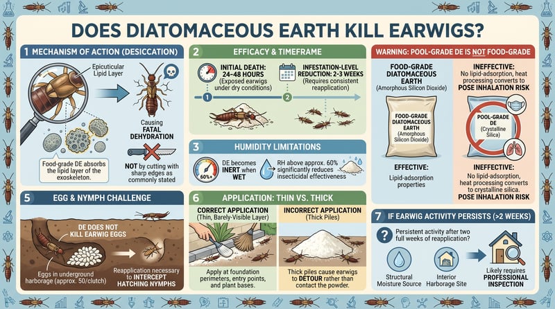 Does Diatomaceous Earth Kill Earwigs?
