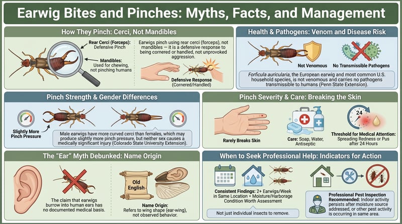 Earwig Bites and Pinches