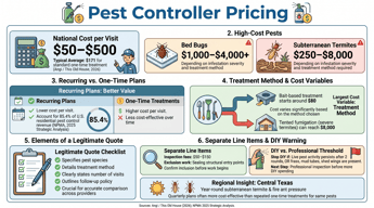 How Much Does a Pest Controller Charge?