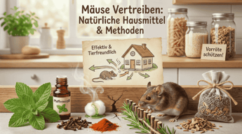 Mäuse vertreiben: Welcher Geruch & Hausmittel wirklich helfen