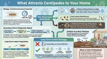 What Attracts Centipedes to Your Home?
