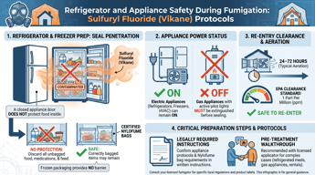 Can I Leave My Refrigerator On During Fumigation?