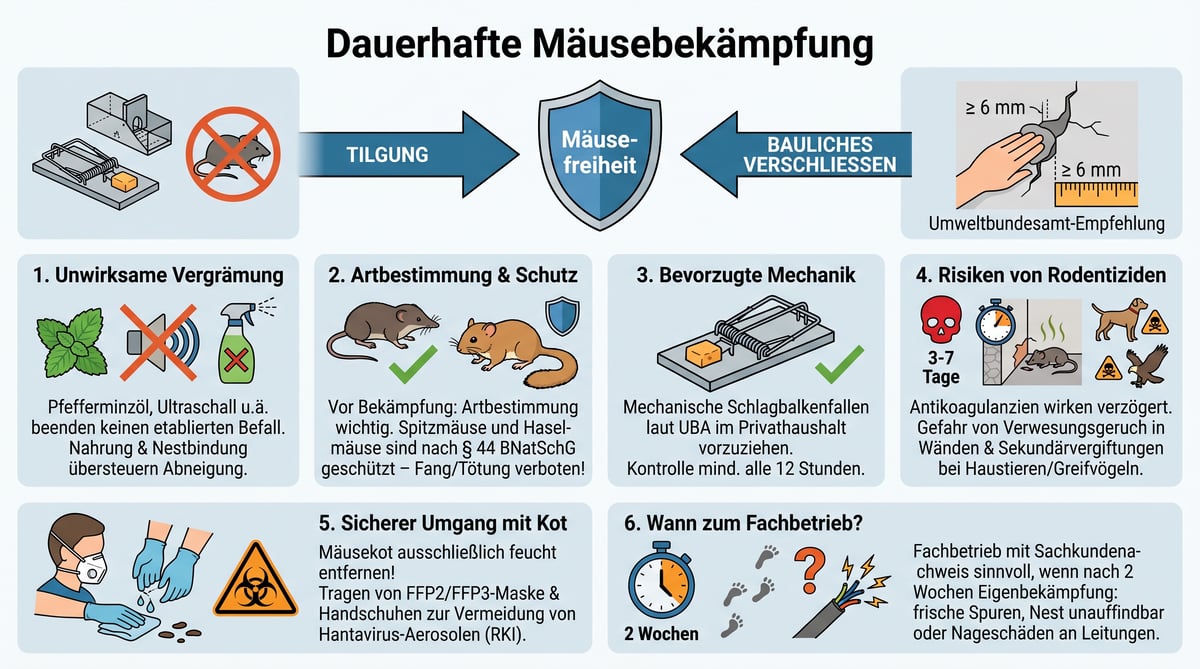 was vertreibt m&auml;use dauerhaft