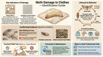 What Does Moth Damage to Clothes Look Like?