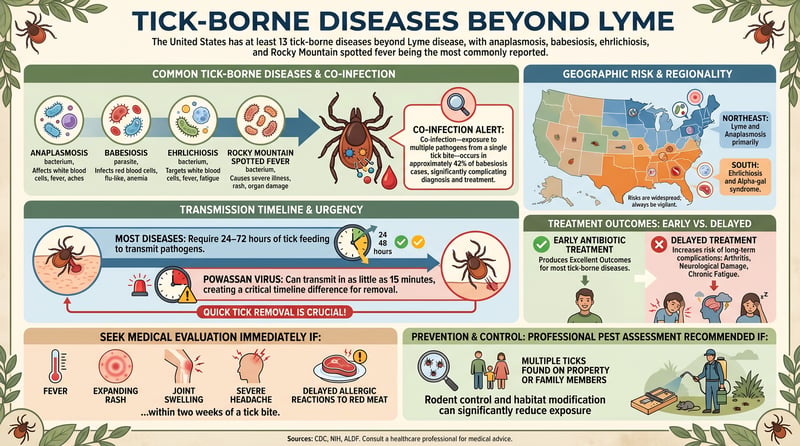 Tick-Borne Diseases Beyond Lyme