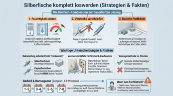 Wie wird man Silberfische komplett los? | Experta Schädlingsbekämpfung GmbH