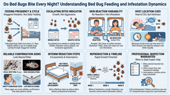 Do Bed Bugs Bite Every Night?