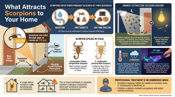 What Attracts Scorpions to Your Home?