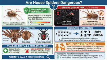 Are House Spiders Dangerous?