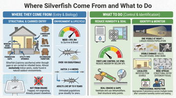 Where Do Silverfish Come From?