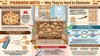 Pharaoh Ants: Why They Are So Hard to Eliminate