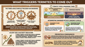 What Triggers Termites to Come Out?