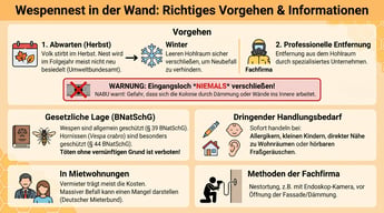 Wie wird man ein Wespennest in der Wand los? | Experta Schädlingsbekämpfung