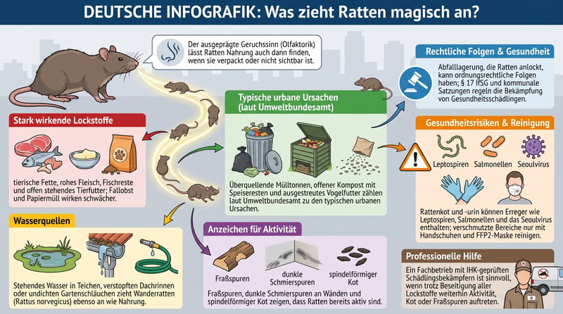 Was zieht Ratten magisch an
